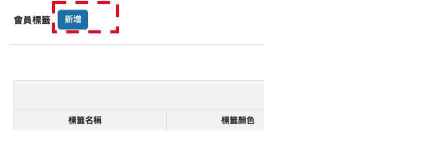 店家設定畫面